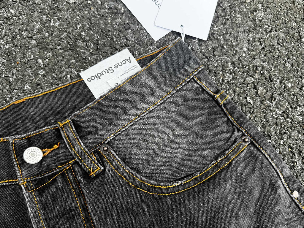 Acne Studios Black Denim Jorts