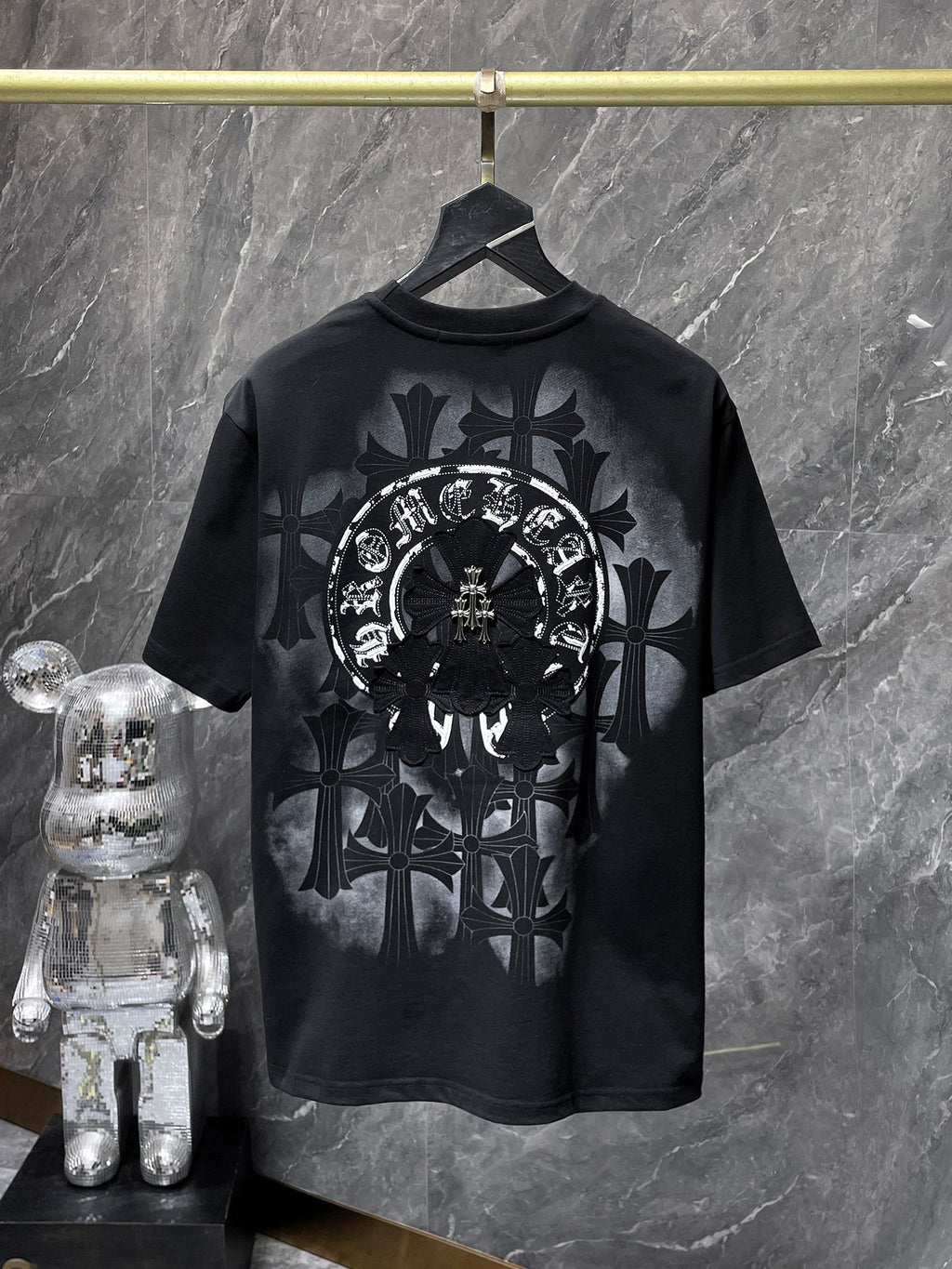 Chrome Hearts Multi-patch Embroided Tee