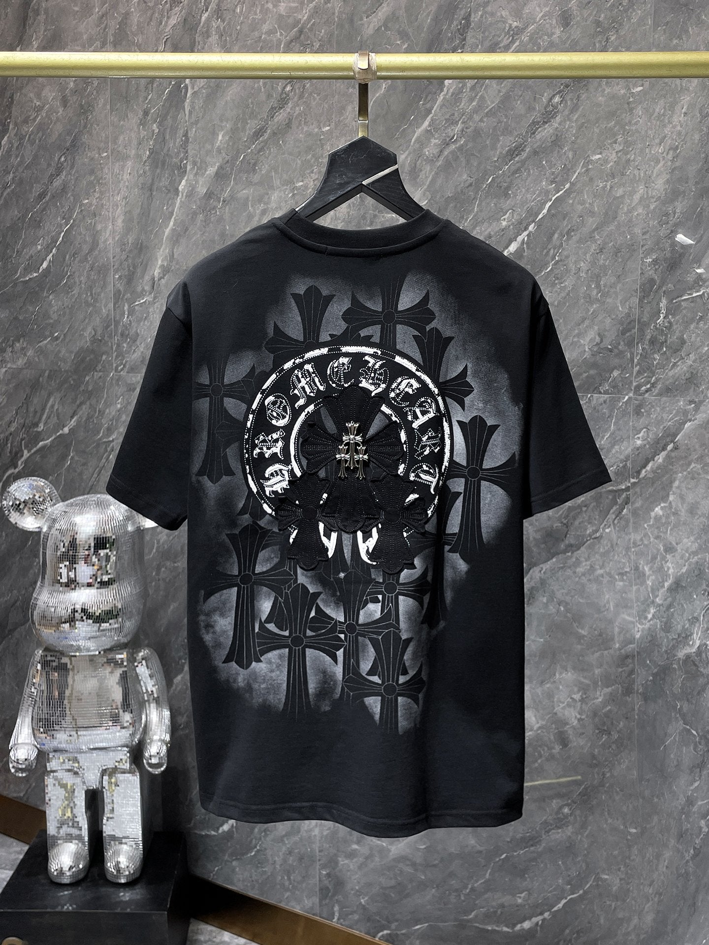 Chrome Hearts Multi-patch Embroided Tee