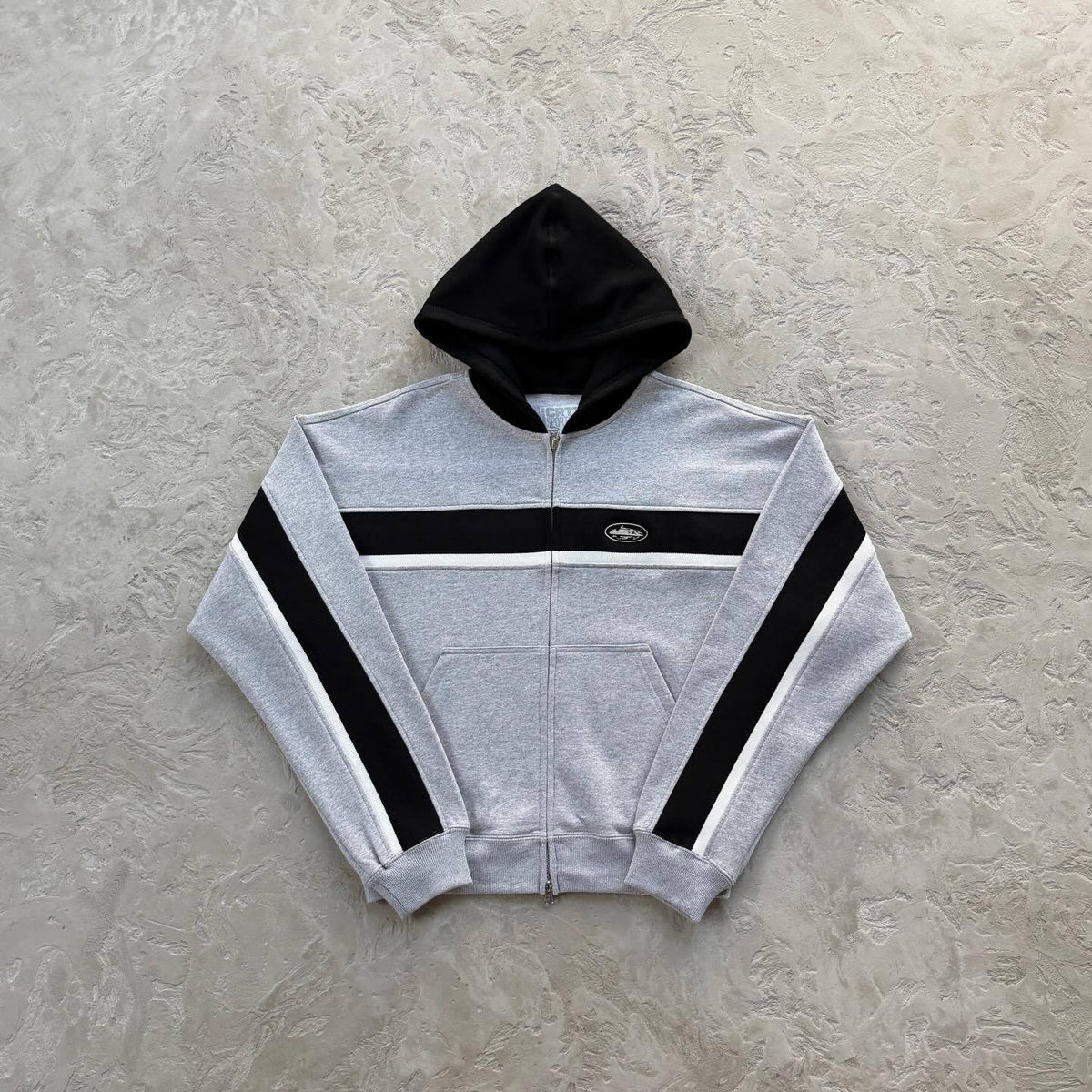 Corteiz Ribbed Sporteiz Zip Hoodie