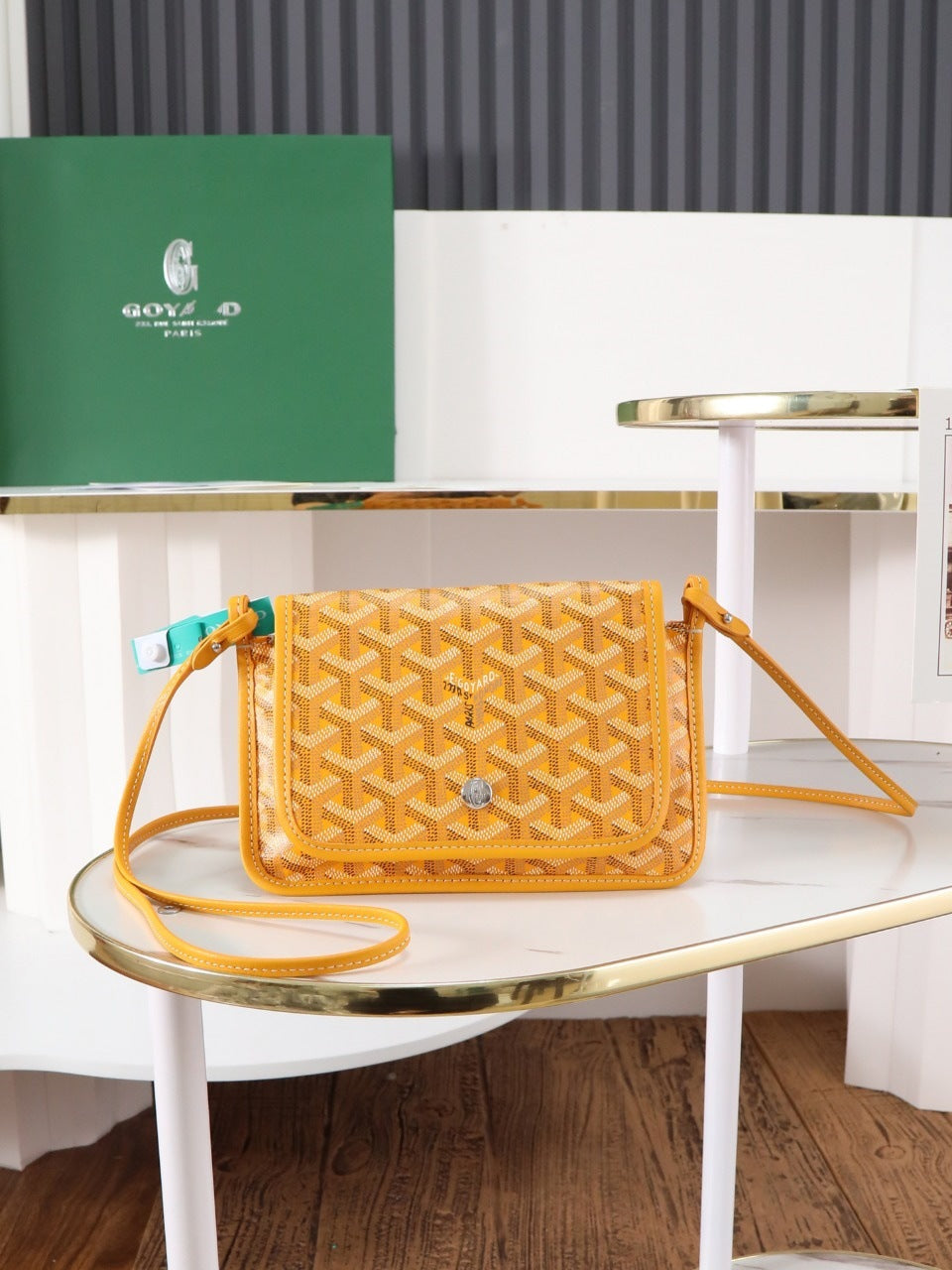 Goyard Goyardine Plumet Wallet Clutch