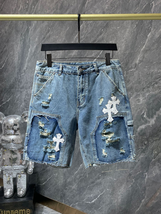 Chrome Hearts Denim Shorts