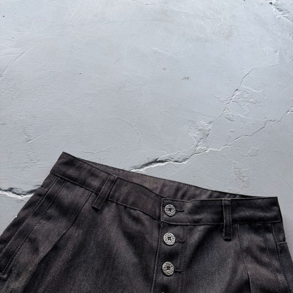Derschutze "Blossom" Raw Denim Jorts