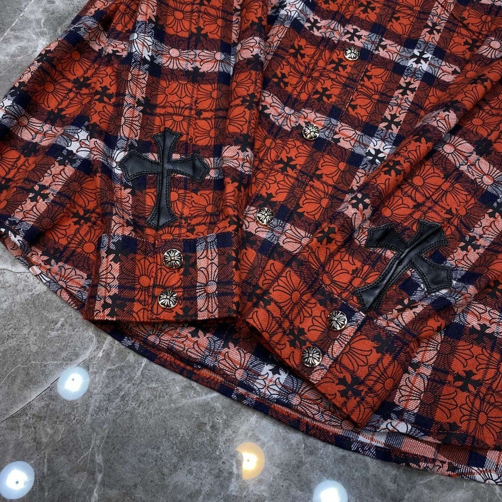 Chrome Hearts Loose Ends Monogram Cross Flannel