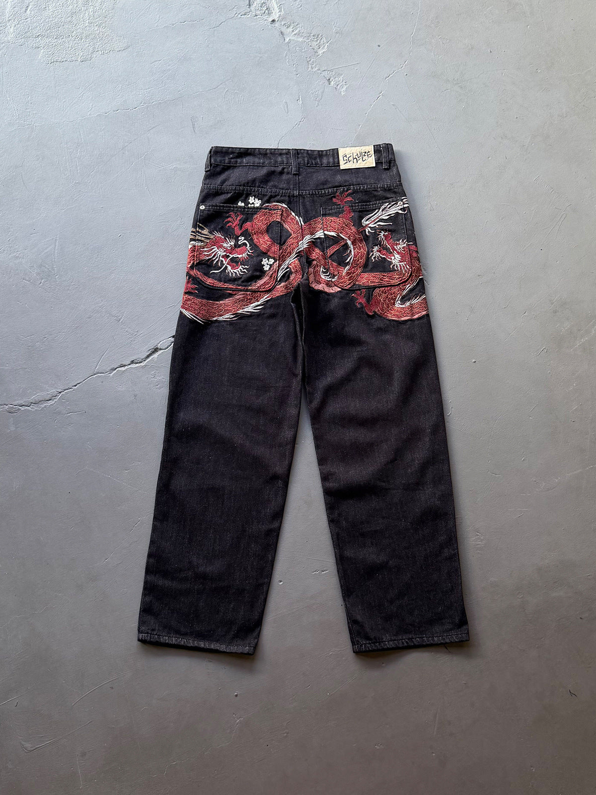 Derschutze "Yakuza" Raw Denim Black