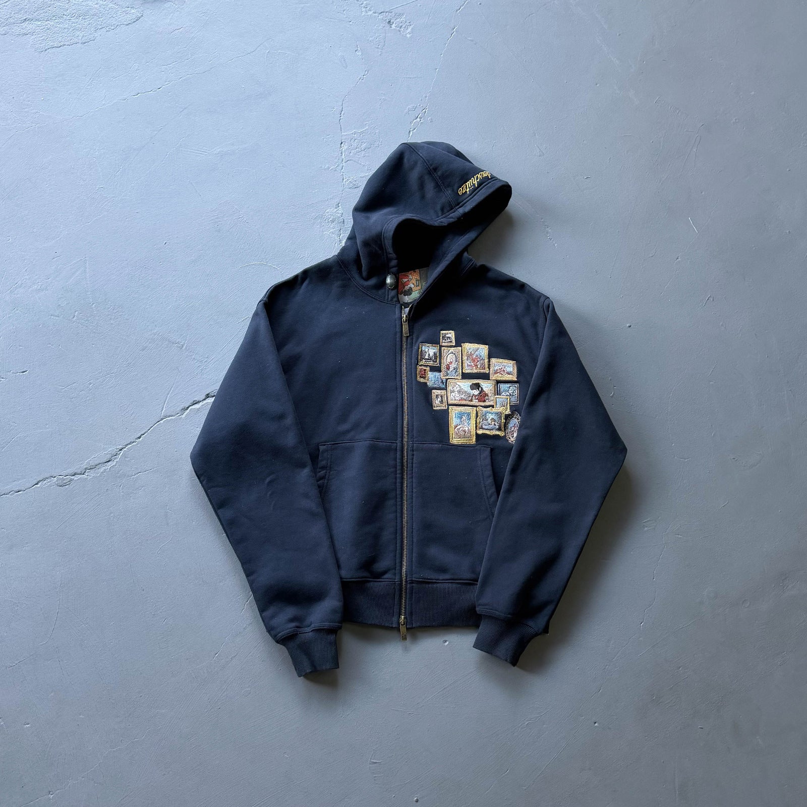 Derschutze Gallery Zip Up Hoodie