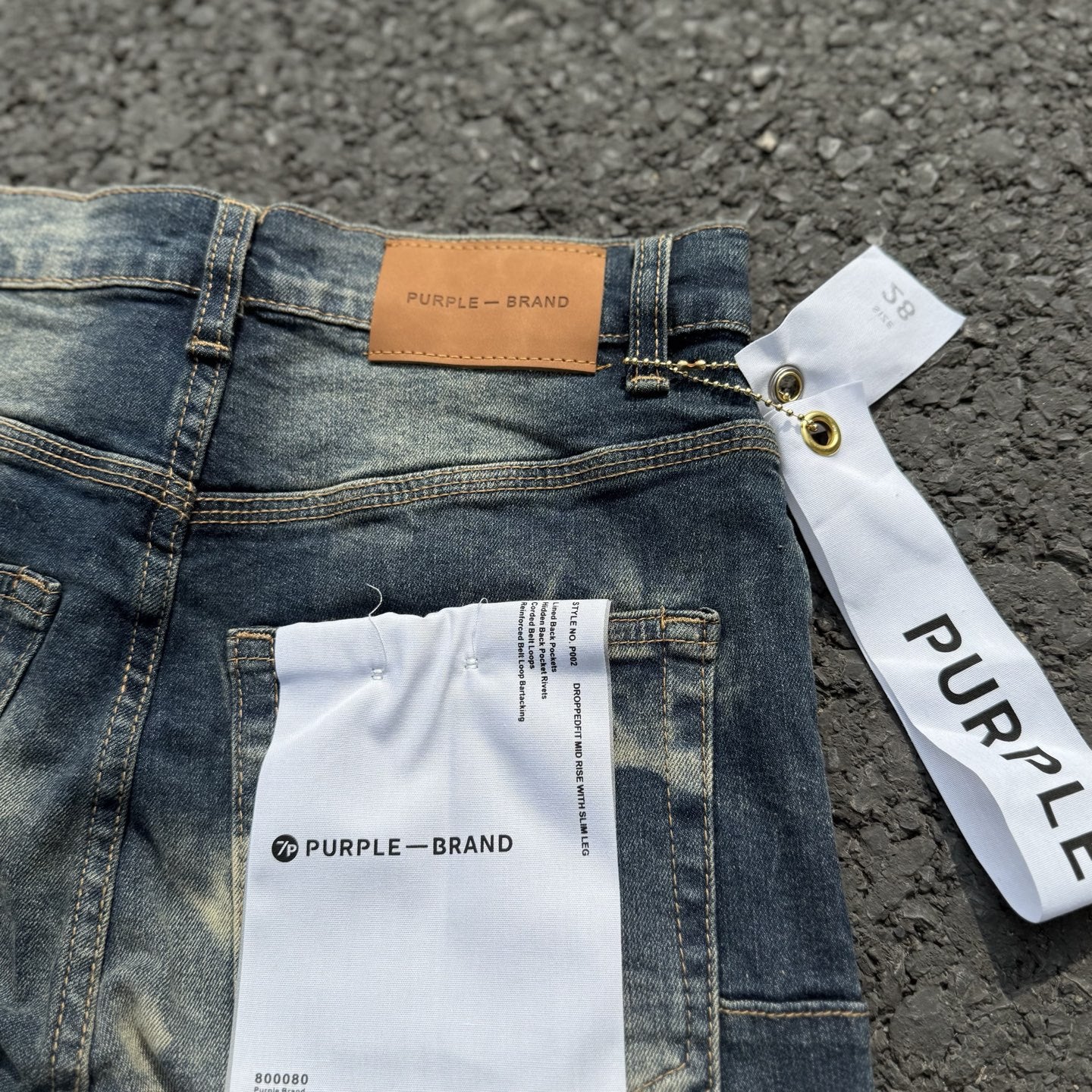 Purple Brand Ripped Jeans