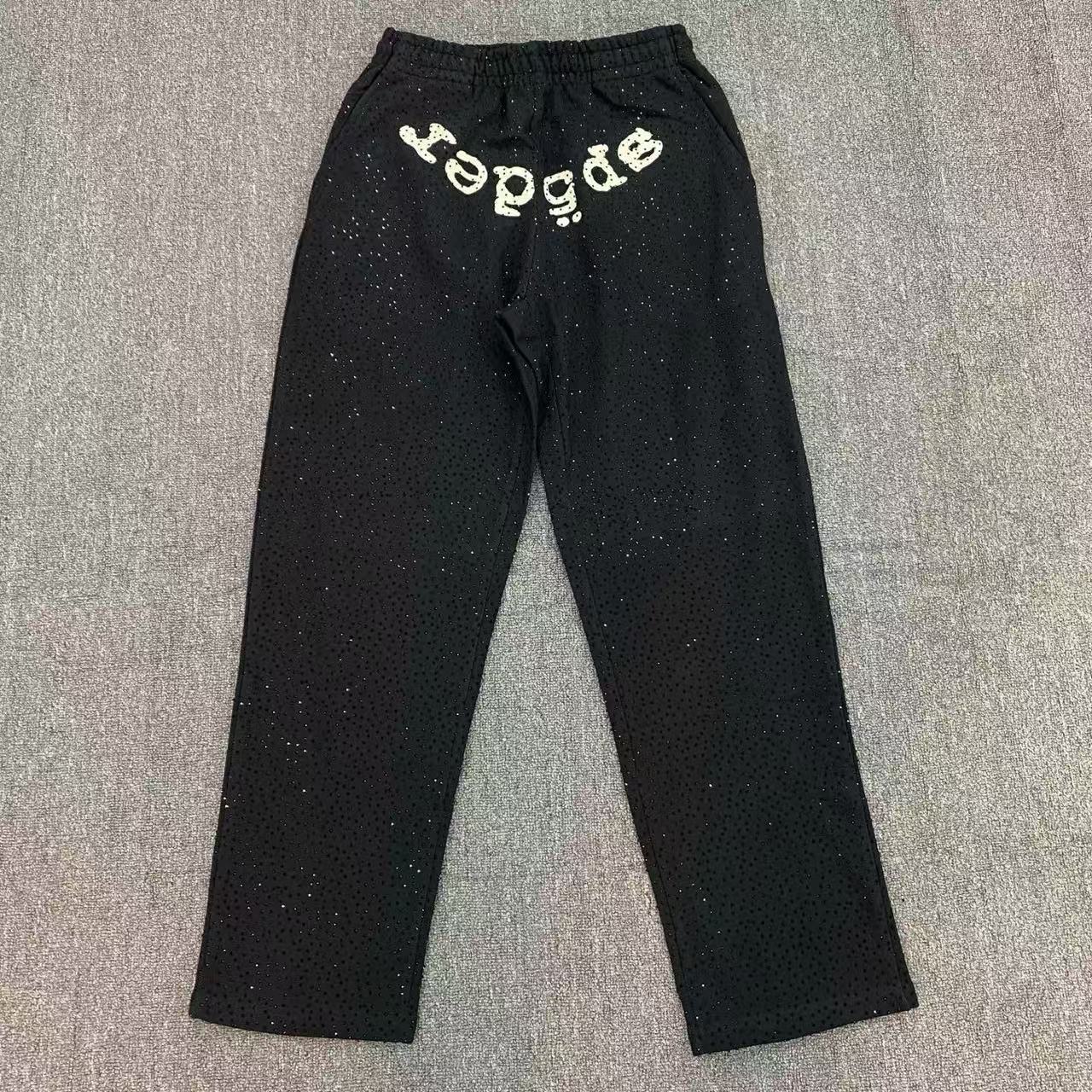 SP5DER Rhinestones Tracksuits