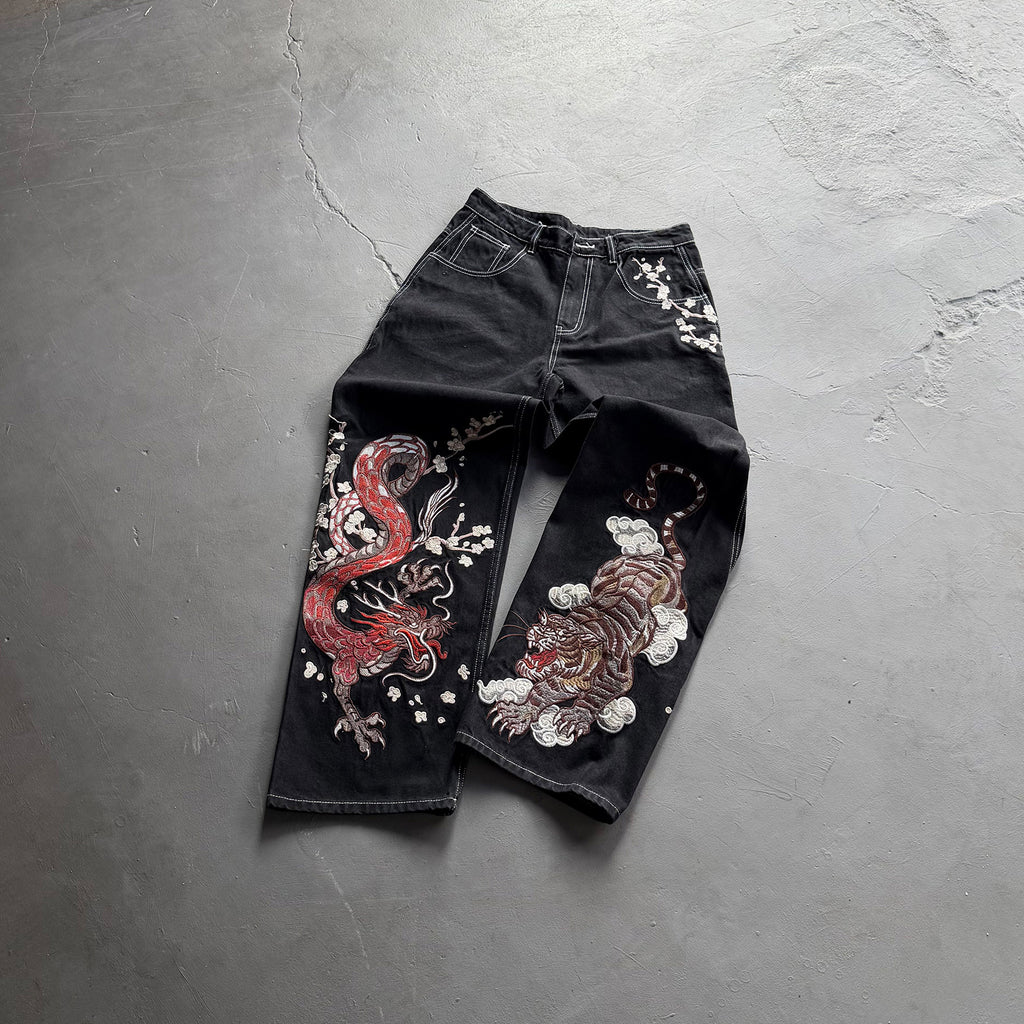 Derschutze "yakuza v2" black Denim