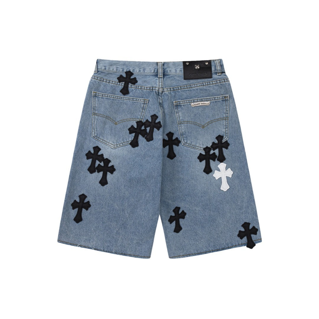Chrome Hearts Denim Shorts
