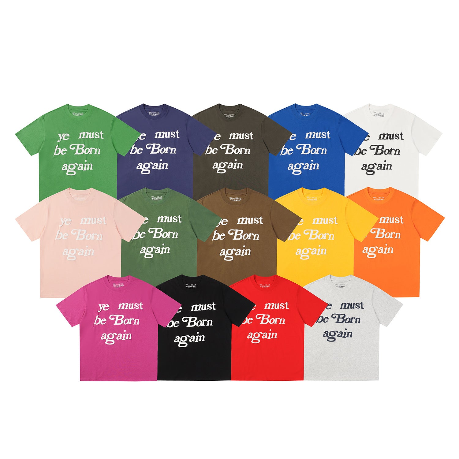 CPFM 'Ye must be born again' Tees