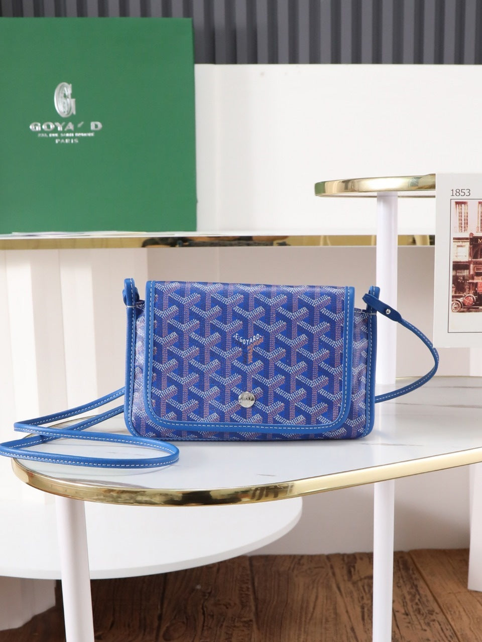 Goyard Goyardine Plumet Wallet Clutch