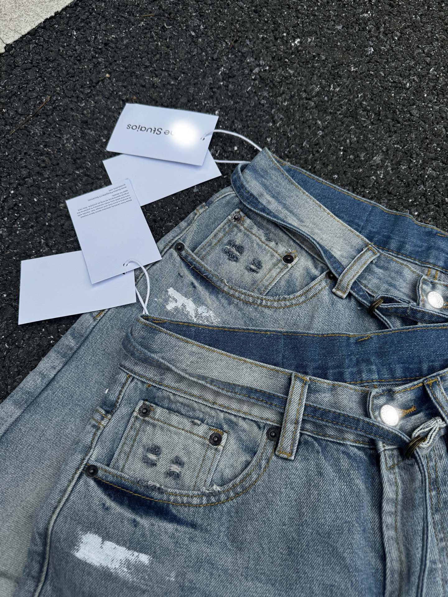 Acne Studios Loose Denim Jorts