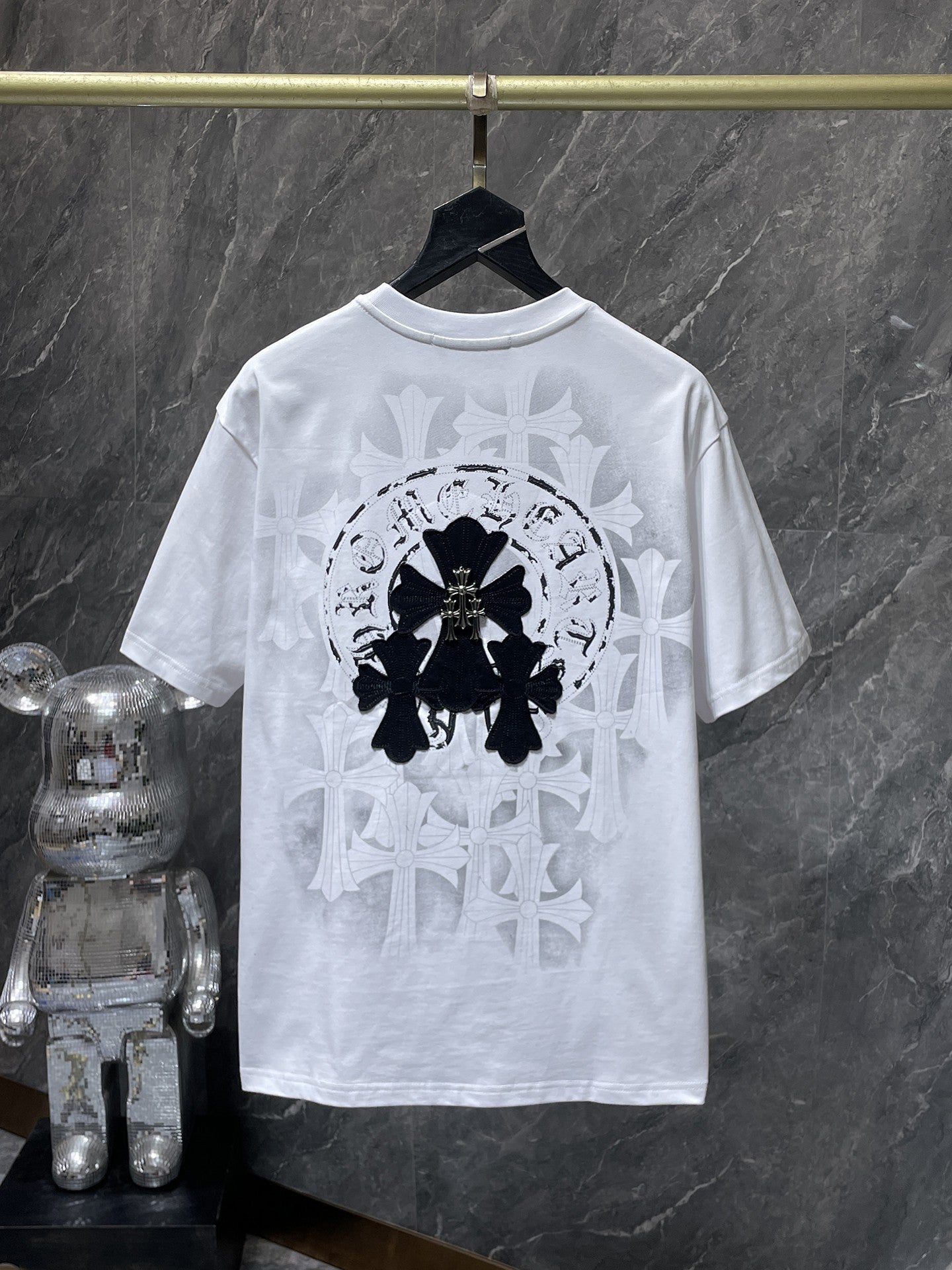 Chrome Hearts Multi-patch Embroided Tee