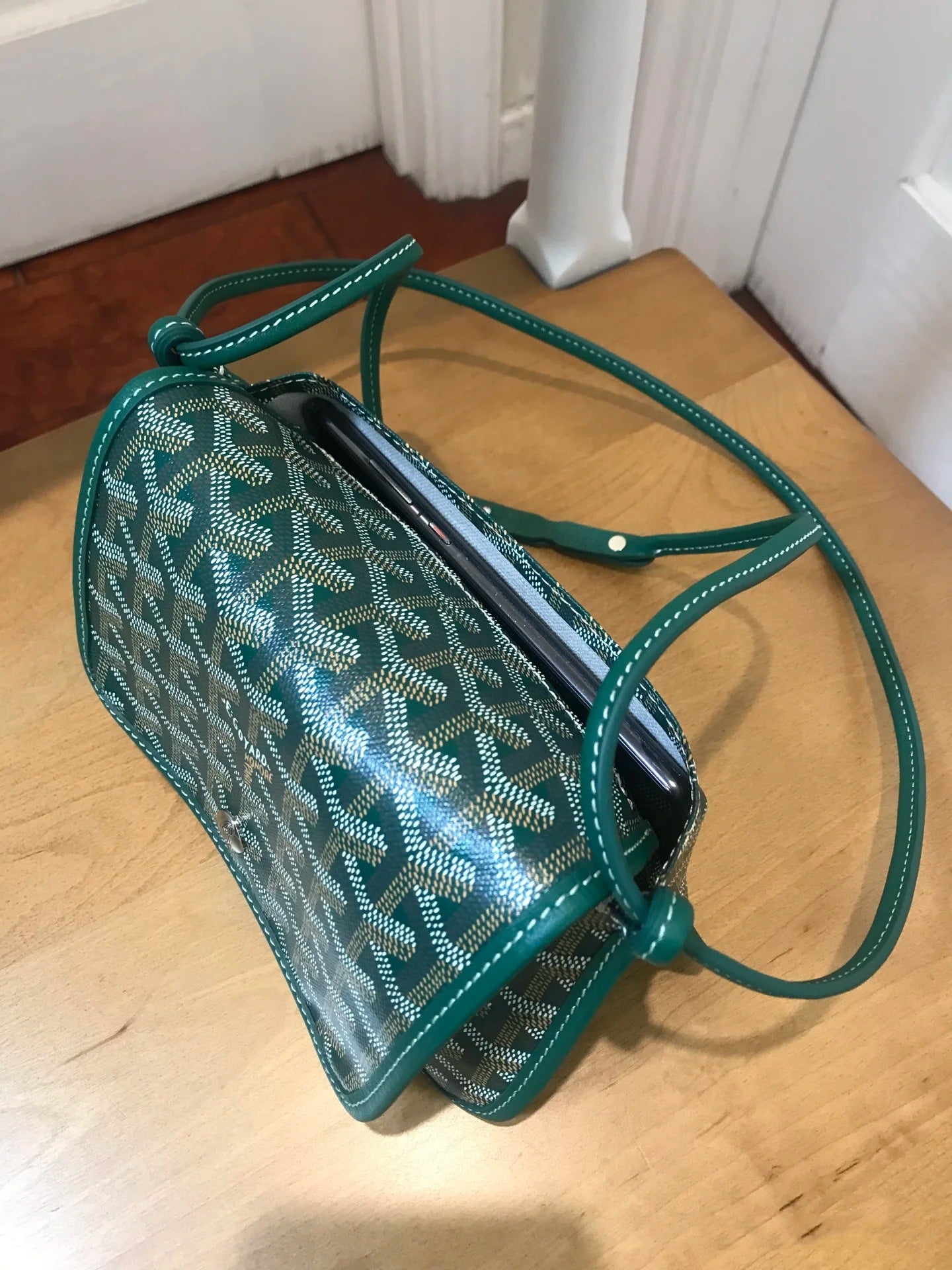 Goyard Goyardine Plumet Wallet Clutch