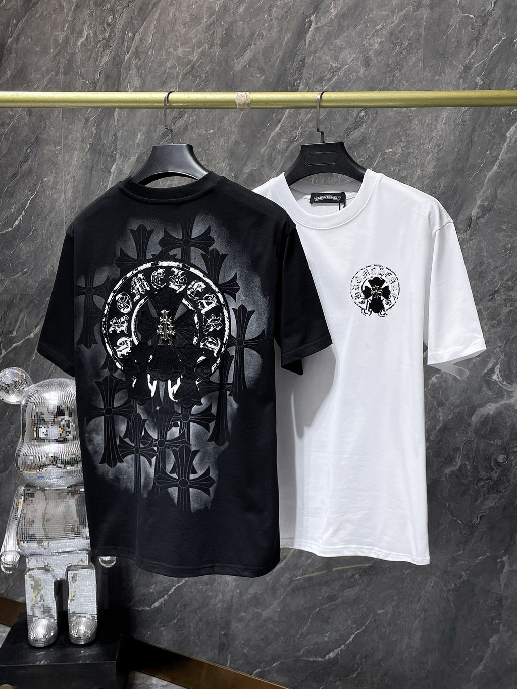 Chrome Hearts Multi-patch Embroided Tee