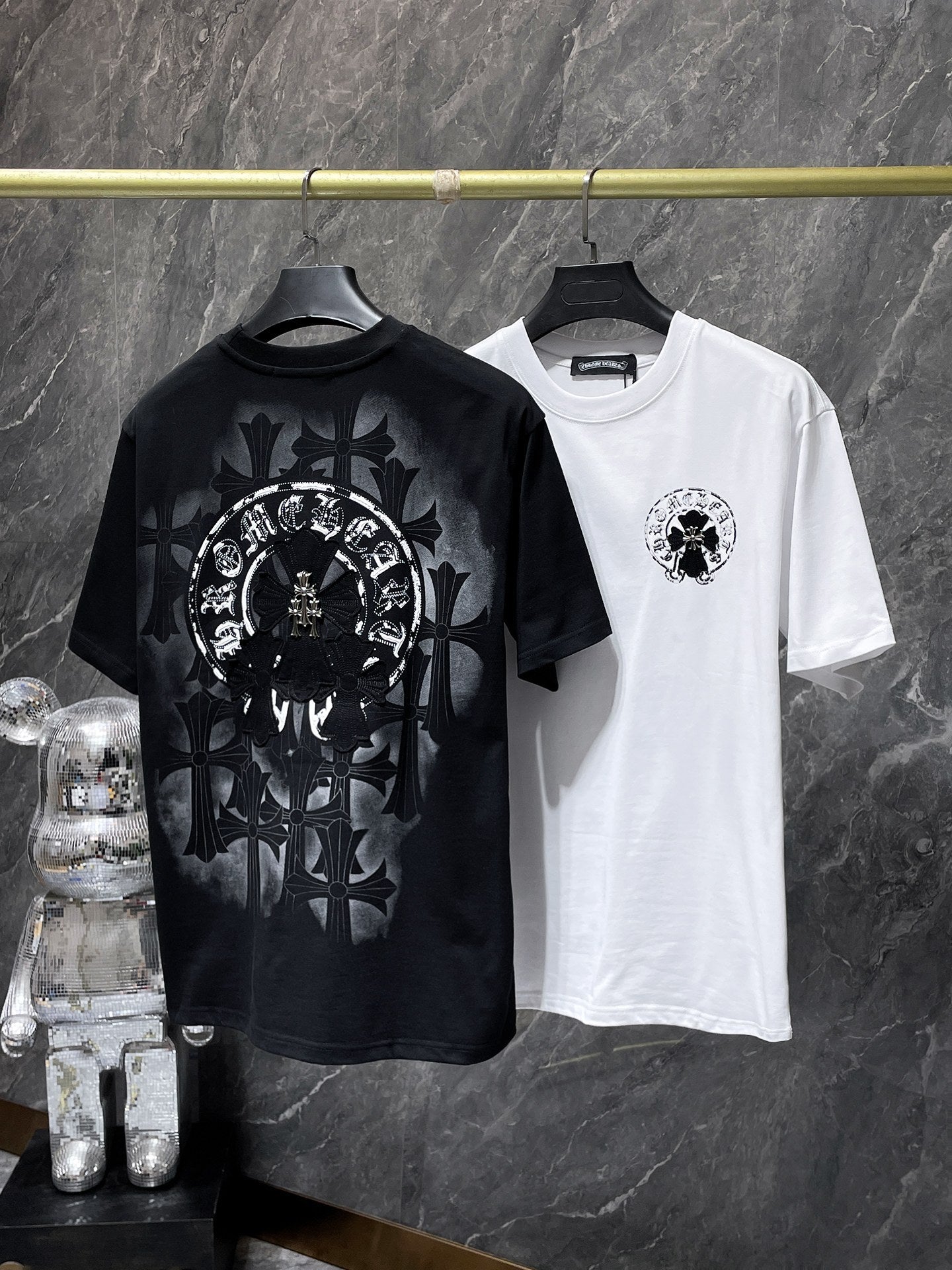 Chrome Hearts Multi-patch Embroided Tee