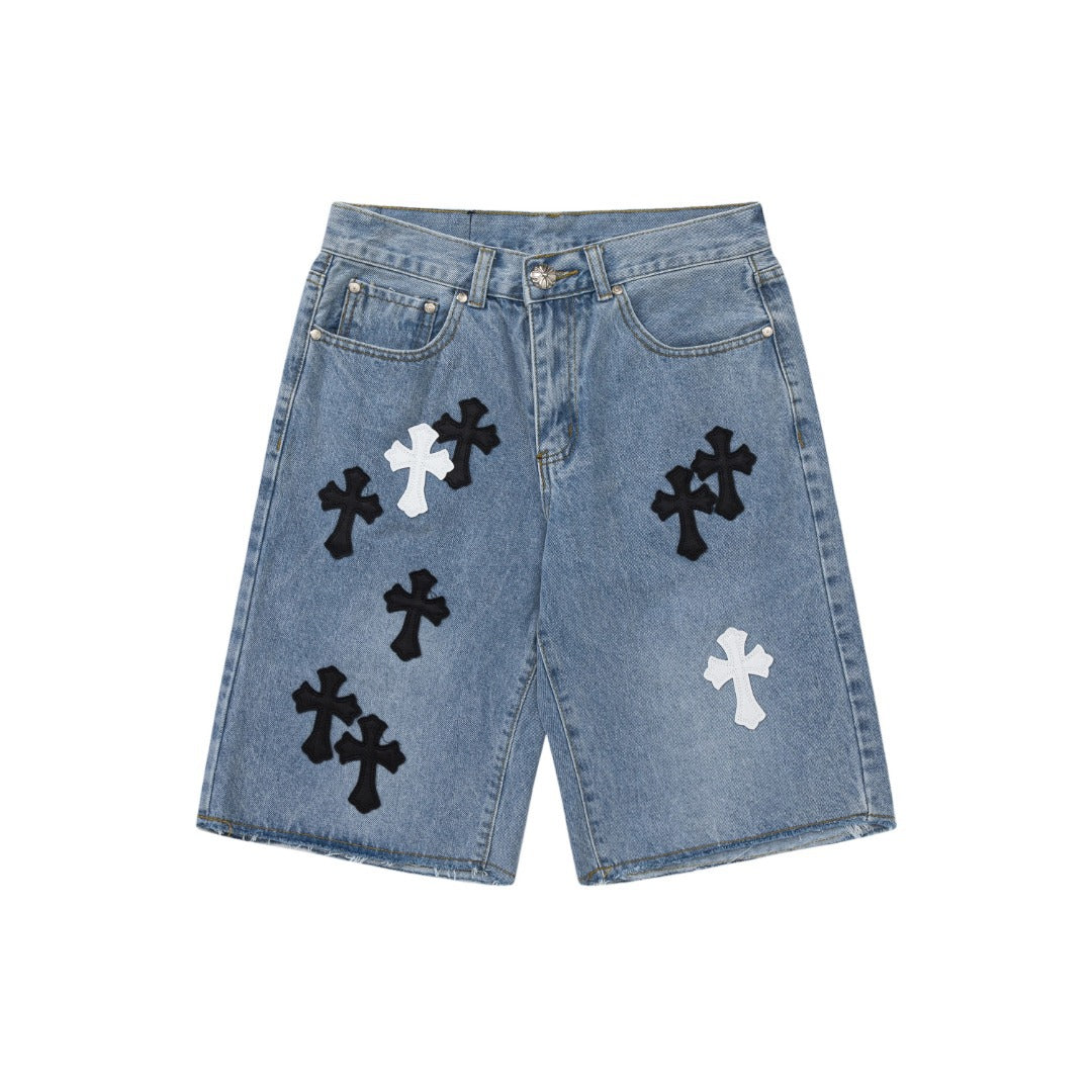 Chrome Hearts Denim Shorts