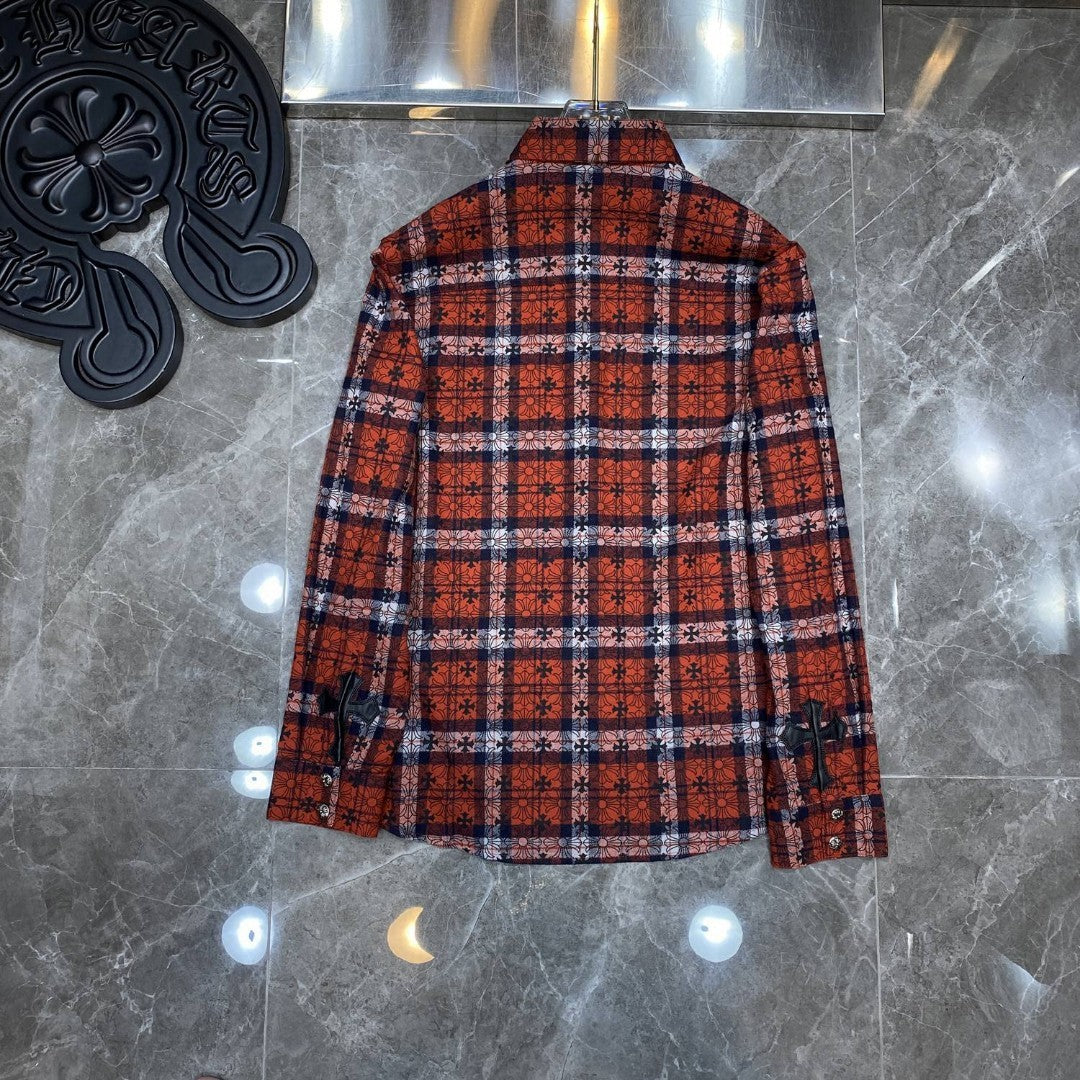 Chrome Hearts Loose Ends Monogram Cross Flannel