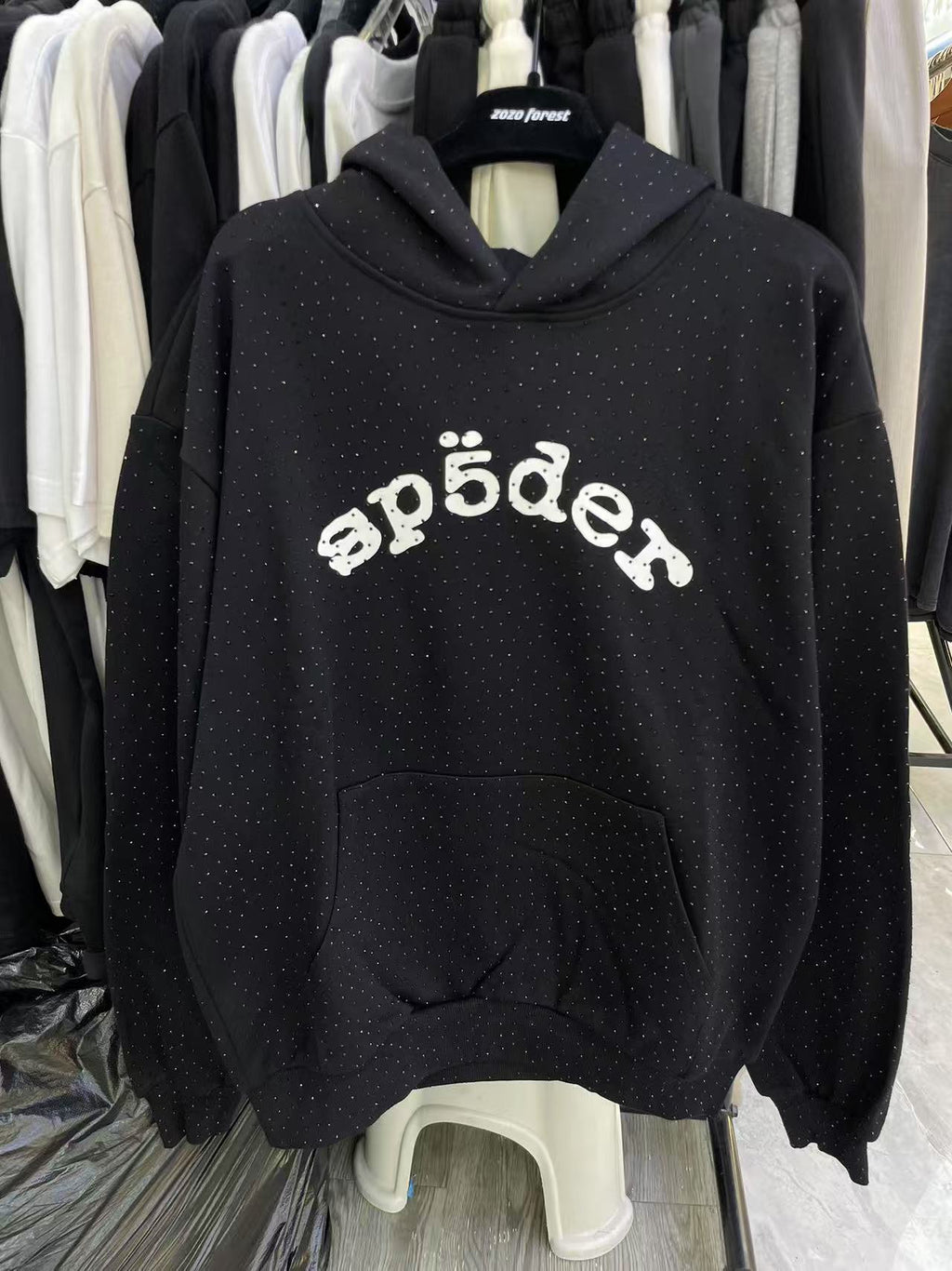 SP5DER Rhinestones Tracksuits