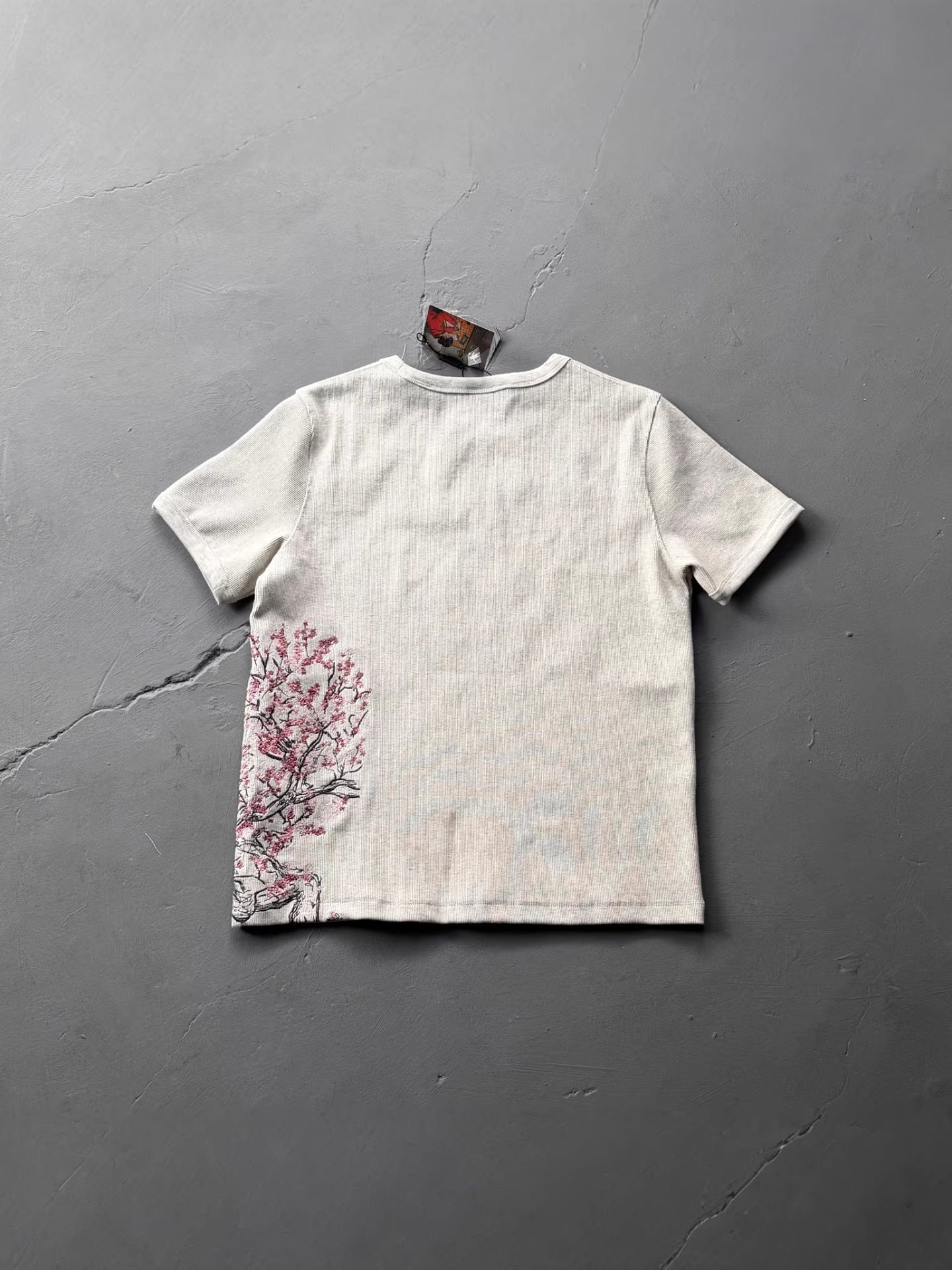 Derschutze "Blossom v3" Ribbed T-Shirt