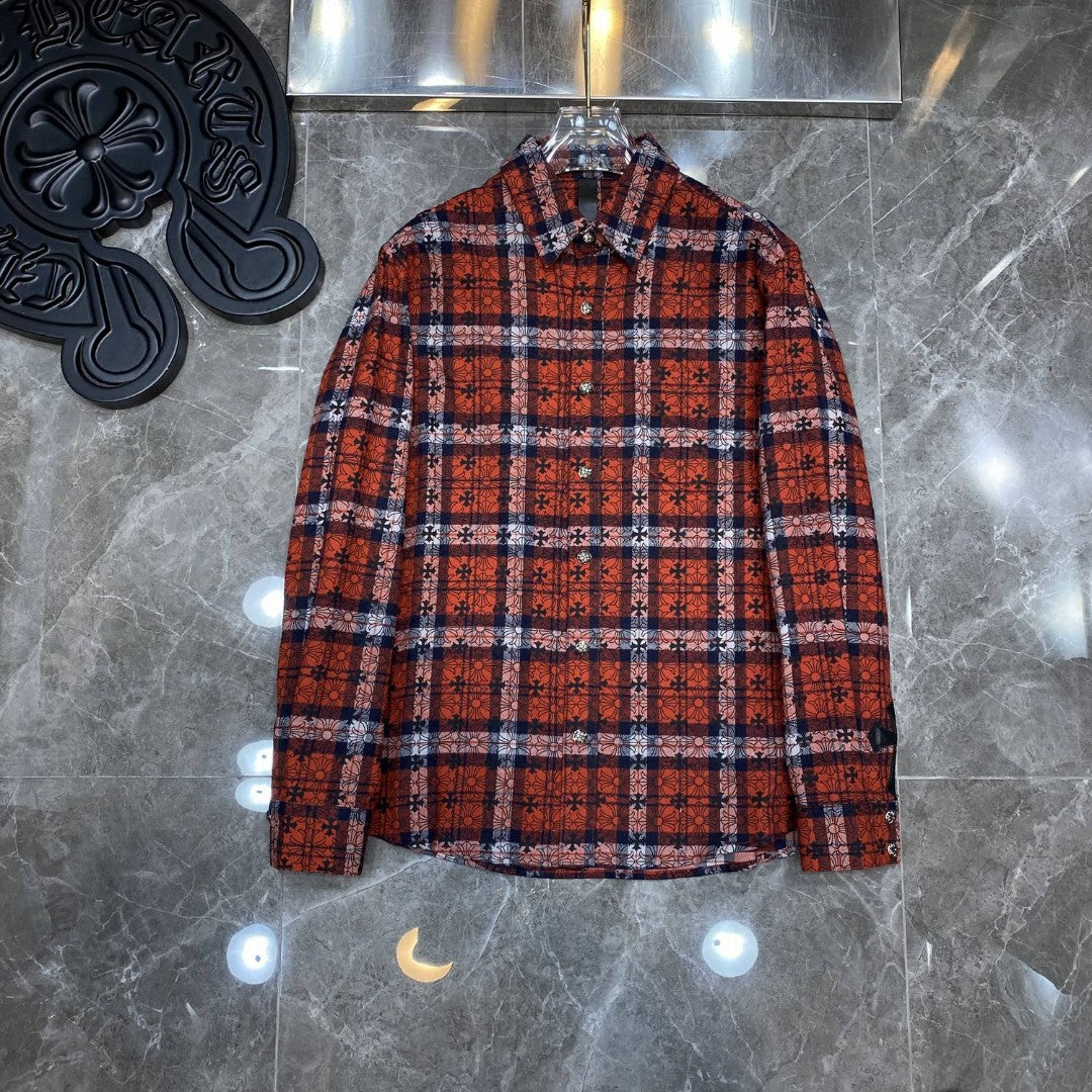 Chrome Hearts Loose Ends Monogram Cross Flannel