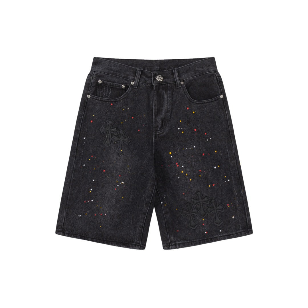 Chrome Hearts Denim Shorts