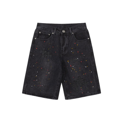 Chrome Hearts Denim Shorts