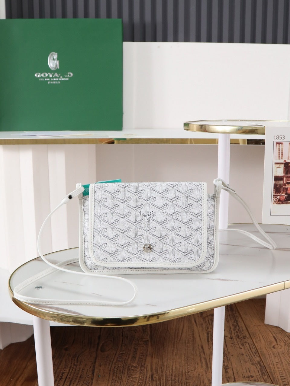 Goyard Goyardine Plumet Wallet Clutch