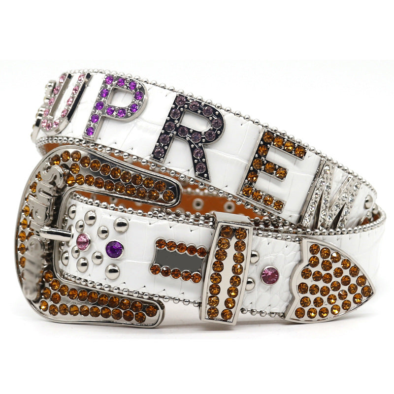 Supreme x B.B Simon White Belt