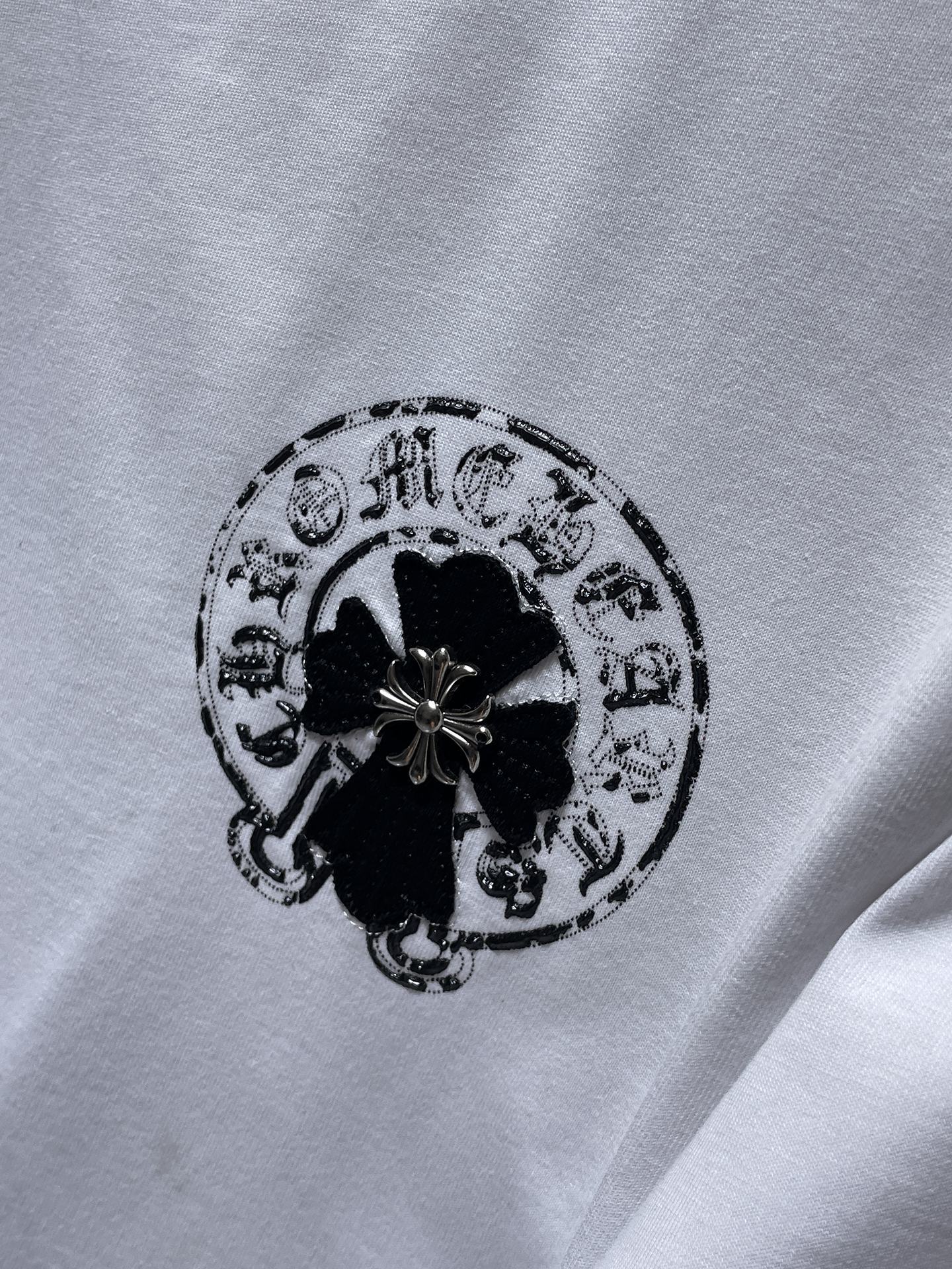 Chrome Hearts Multi-patch Embroided Tee