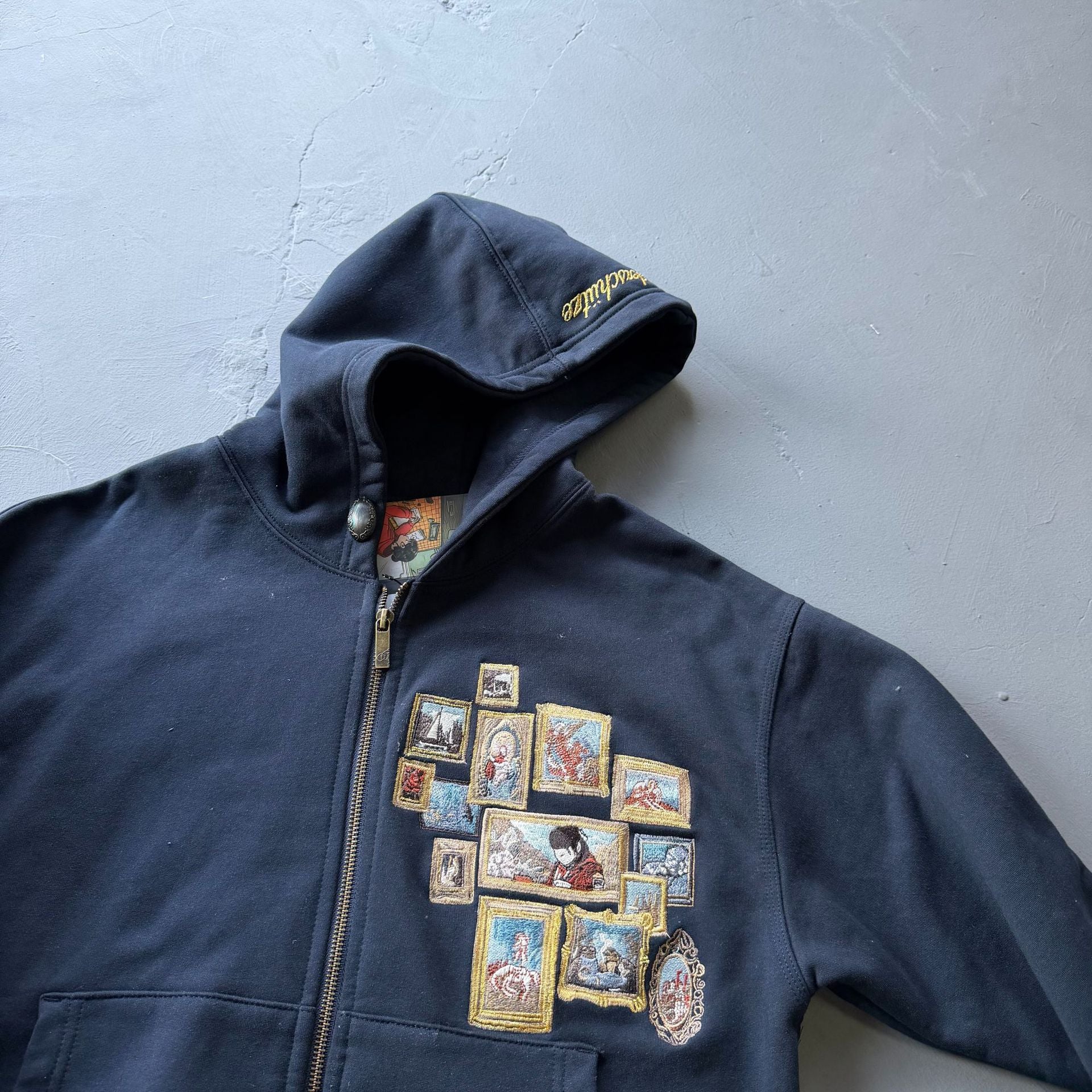 Derschutze Gallery Zip Up Hoodie