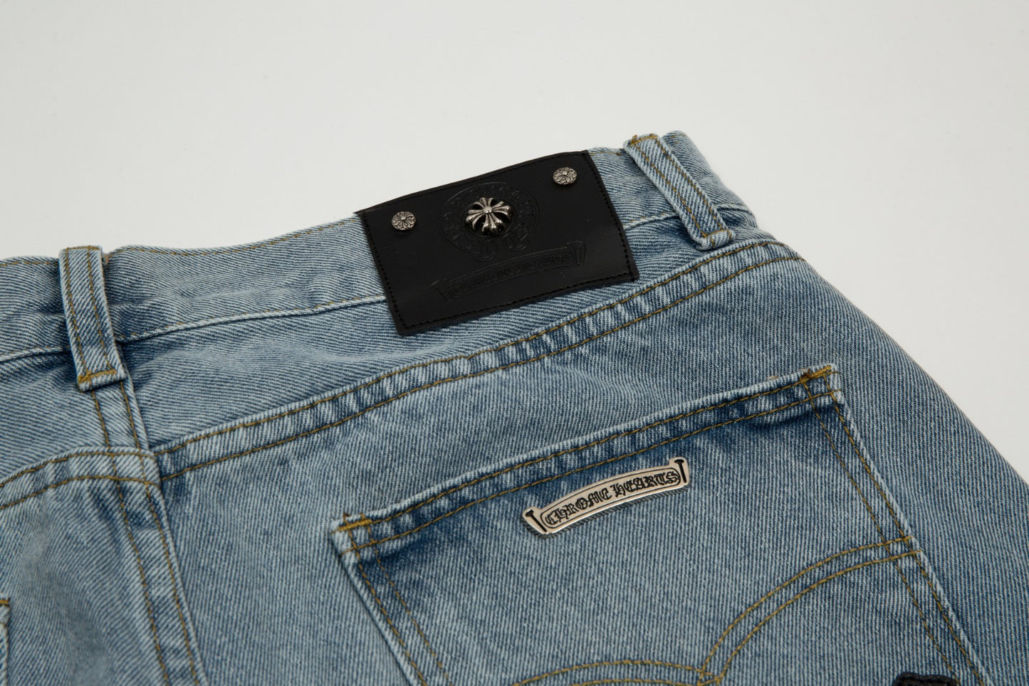 Chrome Hearts Denim Shorts