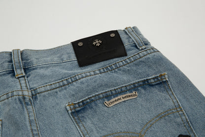 Chrome Hearts Denim Shorts