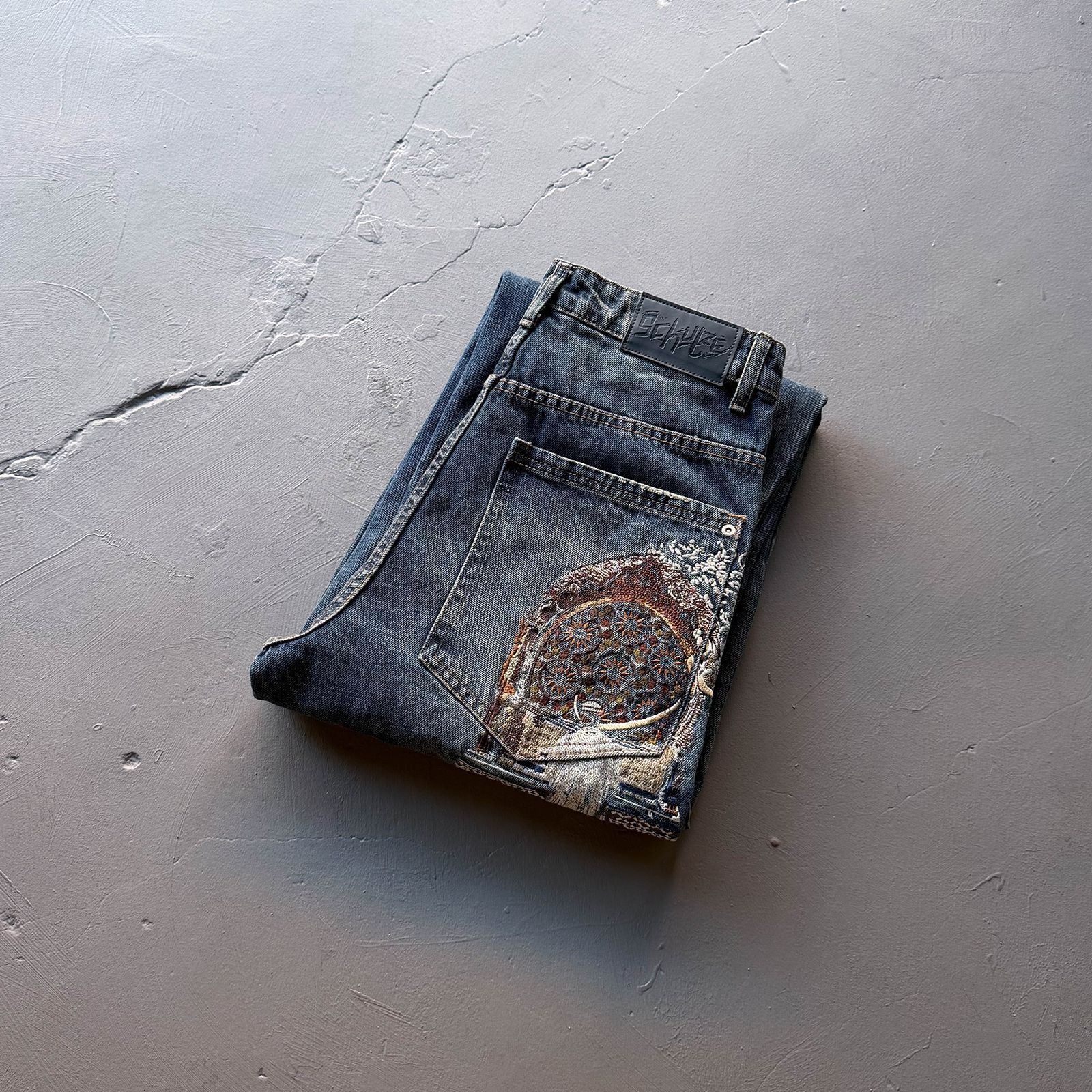 Derschutze "aziza" dark indigo Denim