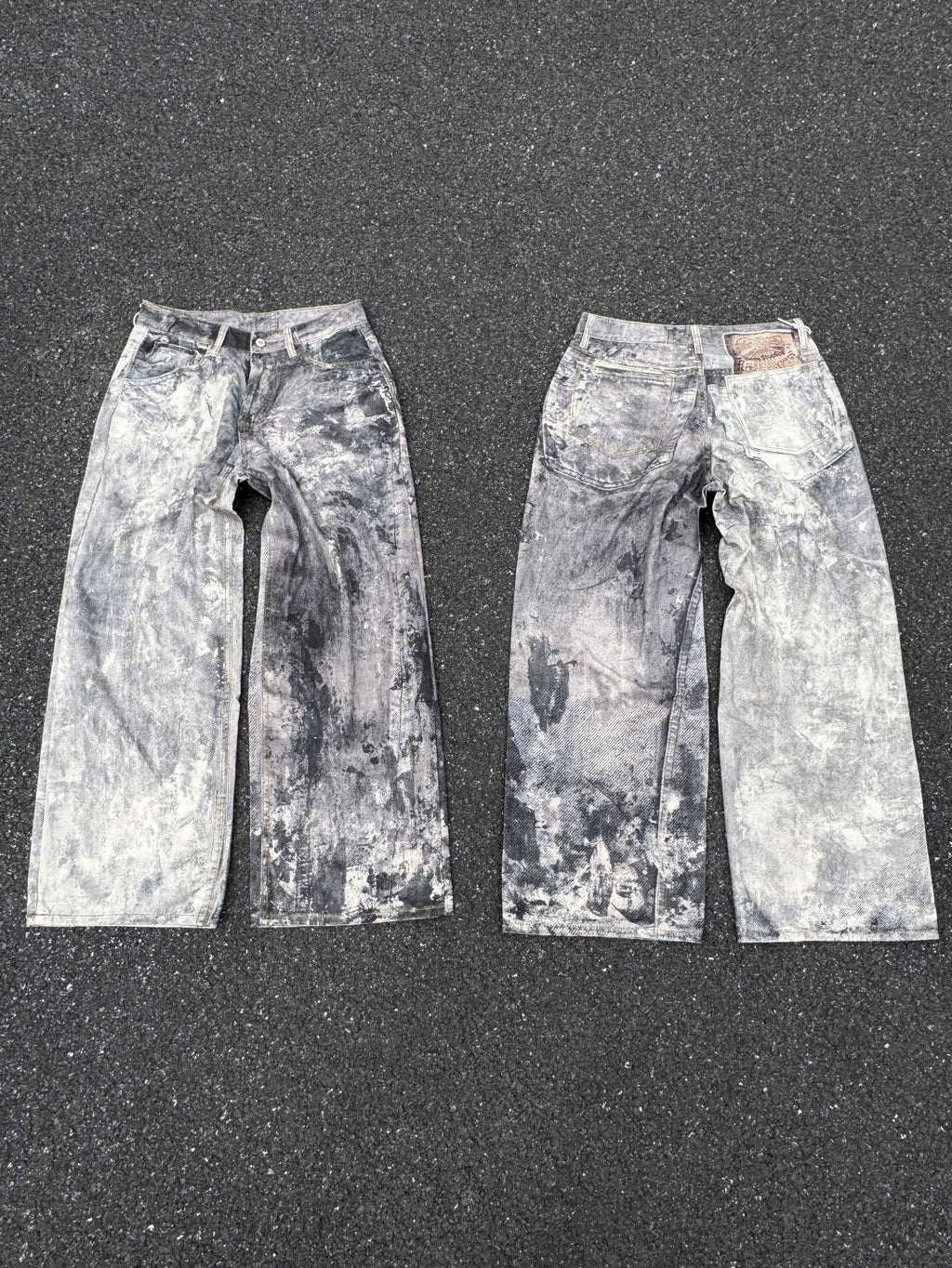 Acne Studios Loose fit trousers 1981 Cold grey