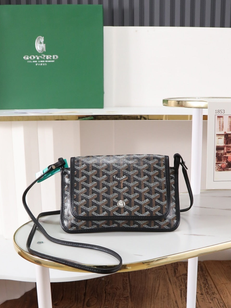 Goyard Goyardine Plumet Wallet Clutch