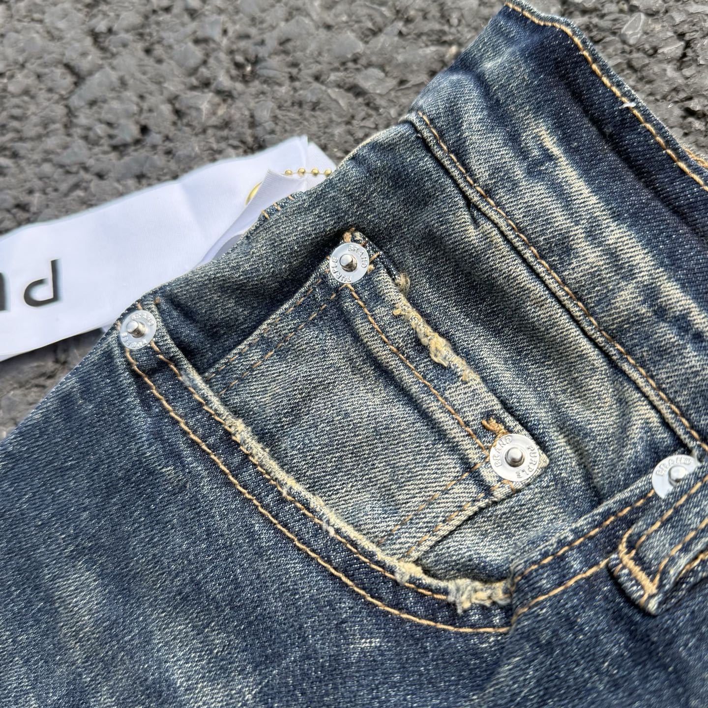 Purple Brand Ripped Jeans