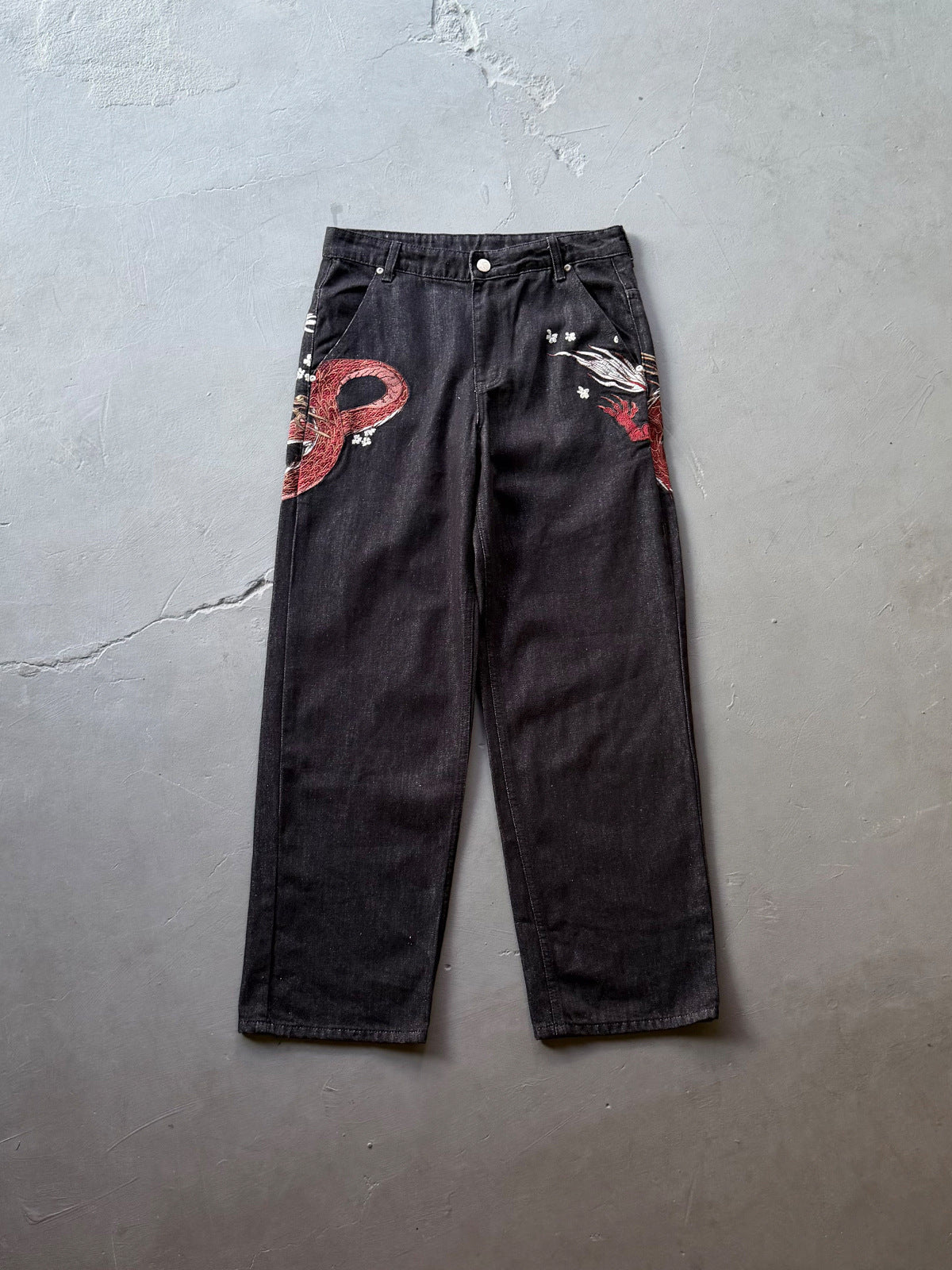 Derschutze "Yakuza" Raw Denim Black