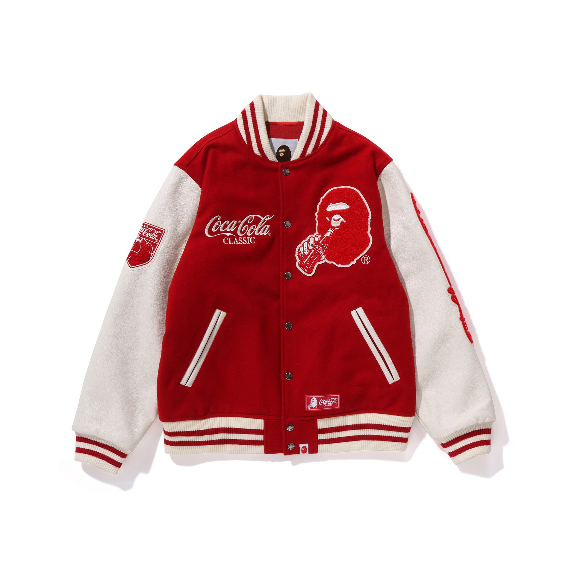 Bape Varsity Leather Jacket