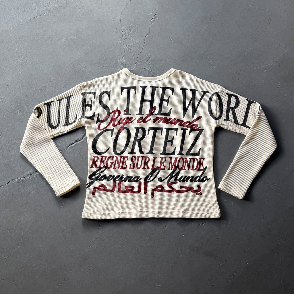 Corteiz Worldwide Waffle Thermal
