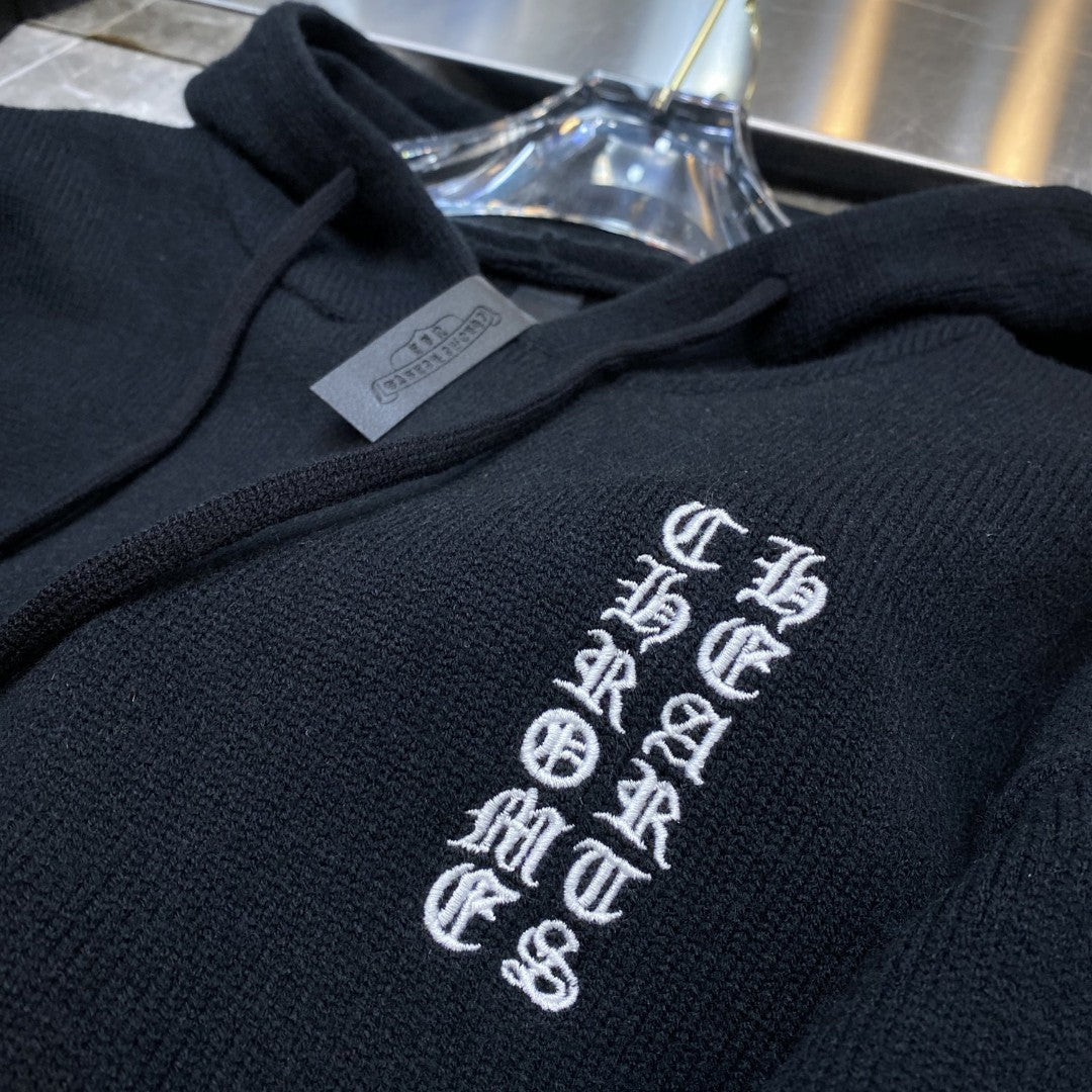 Chrome Hearts Knitted Hoodie