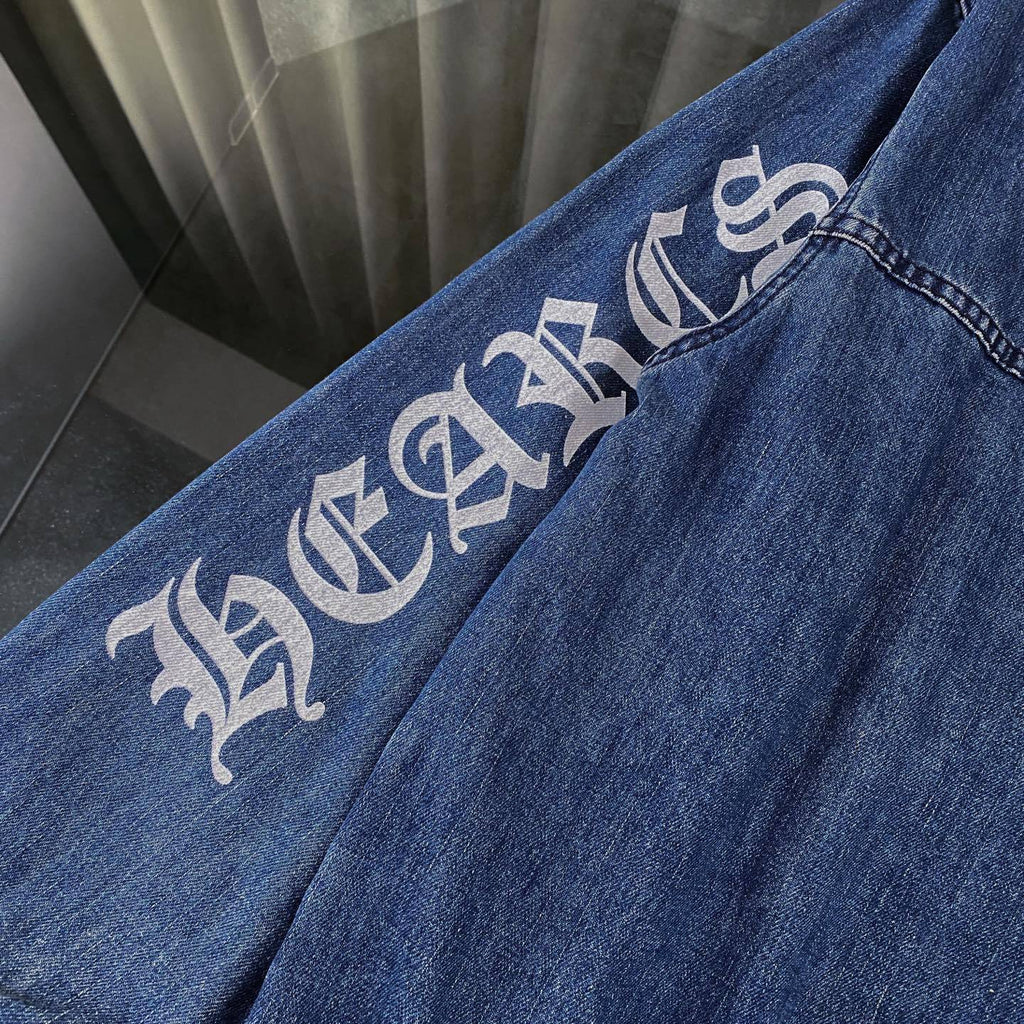 Chrome Hearts Hooded Denim Jacket
