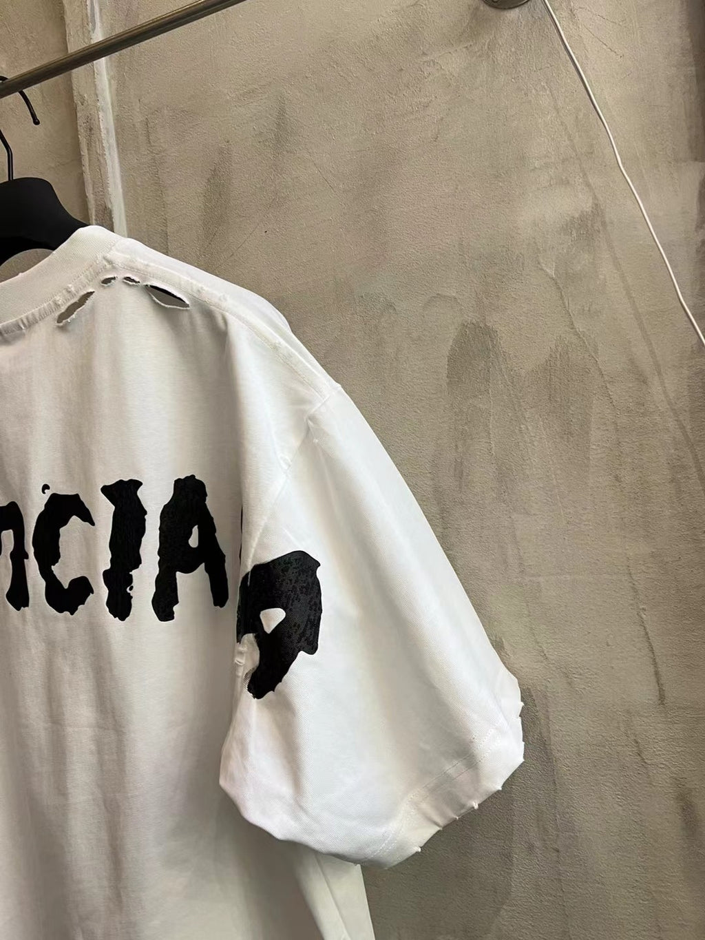 Balenciaga Distressed Tee