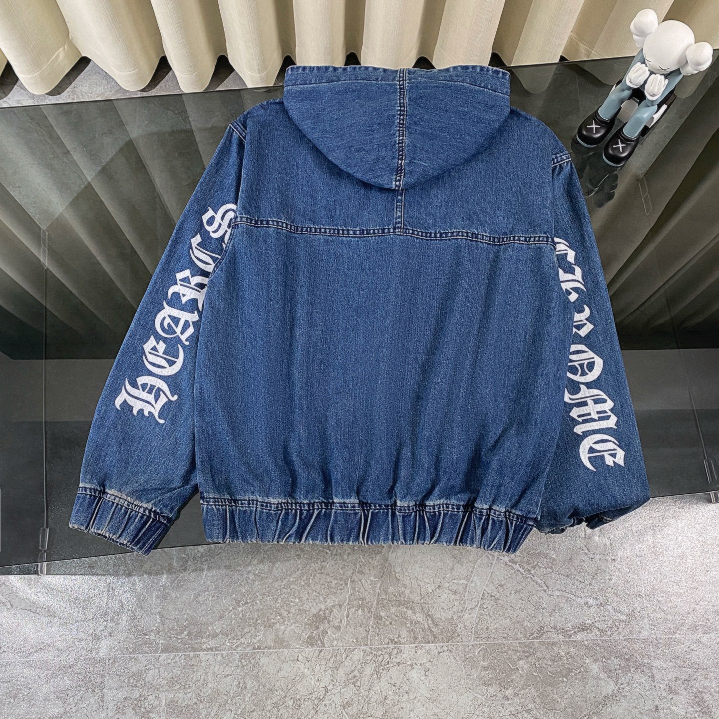 Chrome Hearts Hooded Denim Jacket