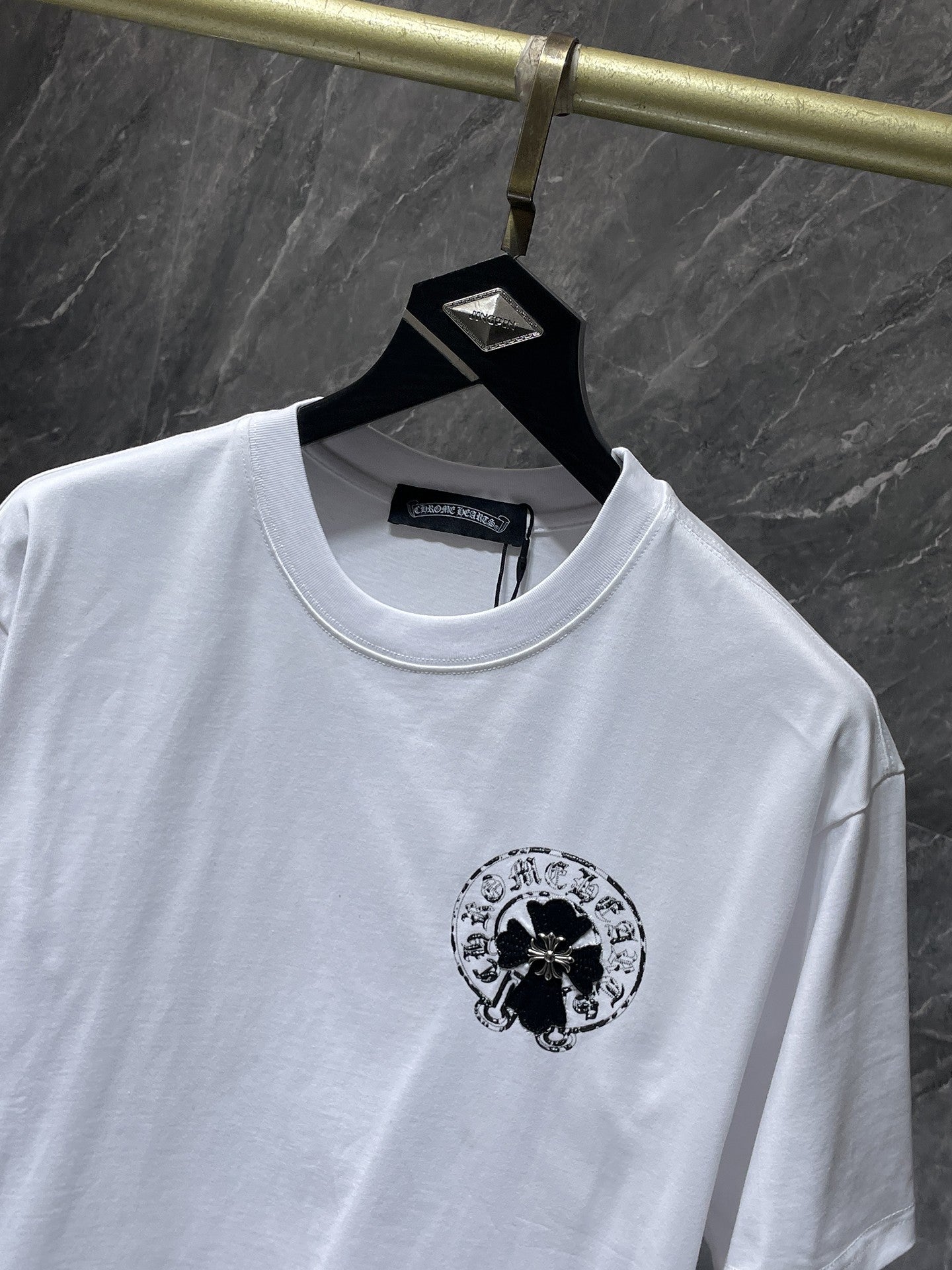 Chrome Hearts Multi-patch Embroided Tee