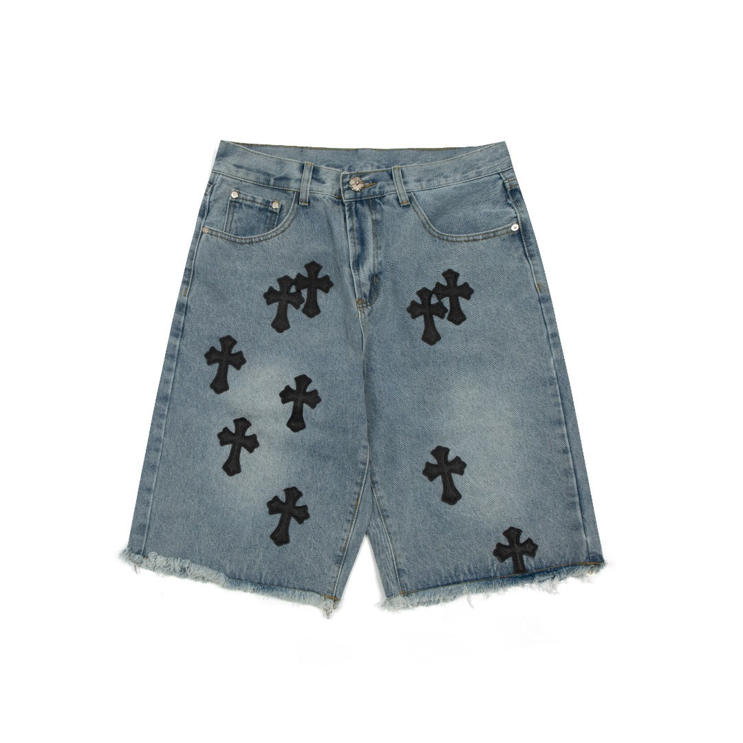 Chrome Hearts Denim Shorts
