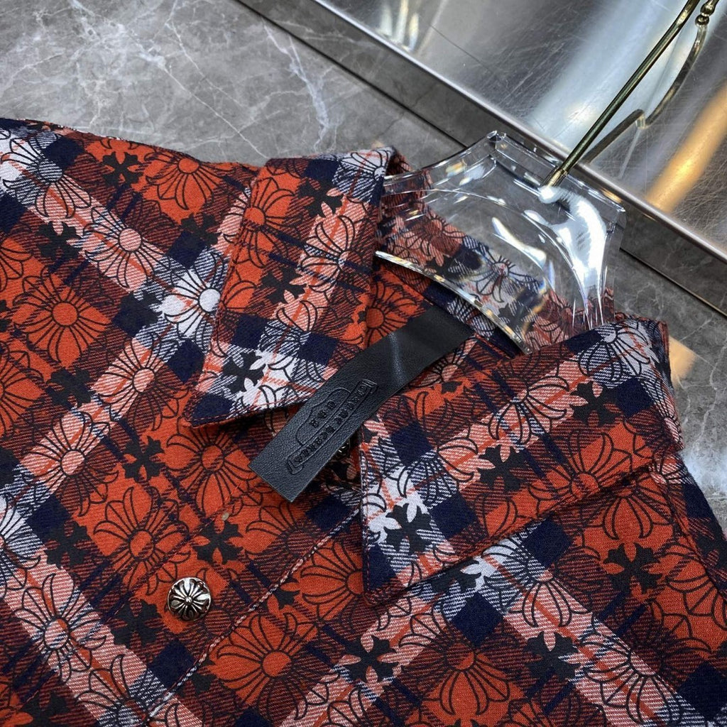 Chrome Hearts Loose Ends Monogram Cross Flannel