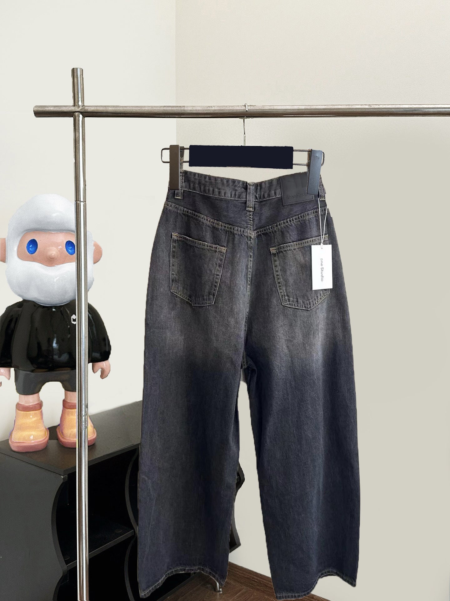Acne Studios 2023M FN Black Pants