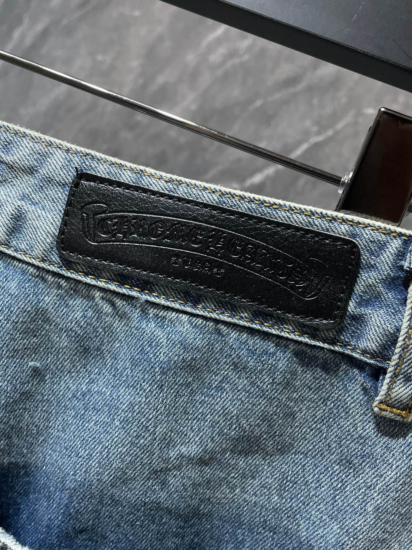 Chrome Hearts Denim Shorts